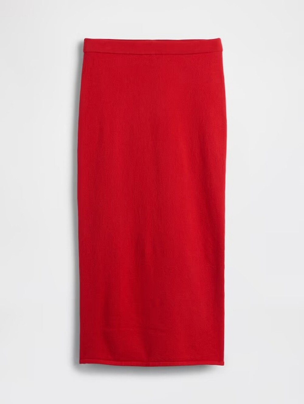 Women's GAP Red Knit Pencil Skirt